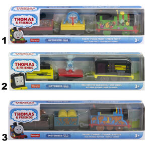 FISHER PRICE - THOMAS & FRIENDS ΜΗΧΑΝΟΚΙΝΗΤΑ ΤΡΕΝΑ ΜΕ 2 ΒΑΓΟΝΙΑ 3 ΣΧΕΔΙΑ (HFX97)
