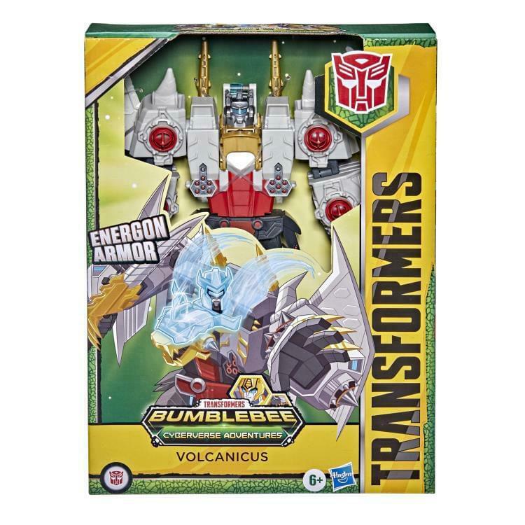 Transformers Bumblebee Cyberverse Adventures Dinobots Unite Ultimate Volcanicus (F2748)