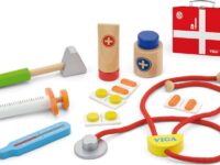 Viga Toys Medical Kit ξύλινο Βαλιτσάκι Γιατρού Κωδικός: 50530