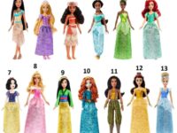 Mattel Κούκλα Disney Princess για 3+ Ετών (Διάφορα Σχέδια) 1τμχ Κωδικός: (HLW02)