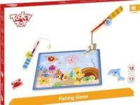 Tooky Toys Παιχνίδι Ψαρέματος από Ξύλο για 18+ Μηνών Κωδικός: (TKF040)