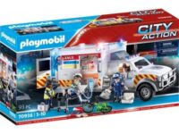 Playmobil City Action Us Ambulance: Όχημα Πρώτων Βοηθειών(70936)
