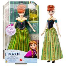 Mattel Disney Frozen Άννα που τραγουδάει (Αγγλικά) HLW56