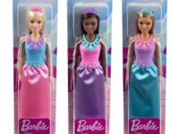 BARBIE - ΠΡΙΓΚΙΠΙΚΟ ΦΟΡΕΜΑ 3 ΣΧΕΔΙΑ (HGR00)