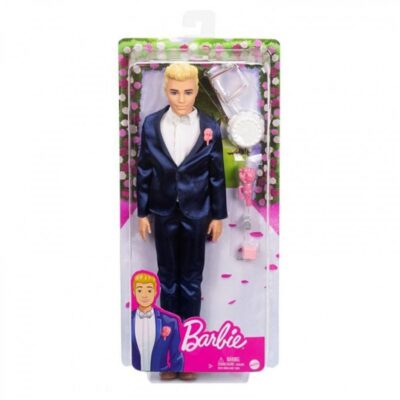 Mattel Κούκλα Ken Γαμπρός για 3+ Ετών 32εκ. GTF36