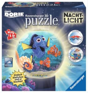 Ravensburger 121892 Findet Dori Nemo 3D PuzzleBall 