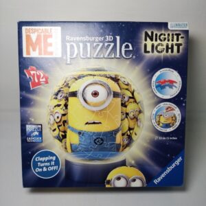Despicable Me Minion Ravensburger 3D NIGHT LIGHT Puzzle Ball 121854