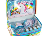 Gounaridis-DI Μονόκερος Μεταλλικά Σετ Τσαγιού Βαλιτσάκι (9798-15A)