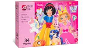 AS Company Magnet Box Πριγκίπισσες (1029-64038)