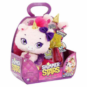 KD Interactive Λούτρινο Shimmer Stars Twinkle ο Μονόκερος 28εκ. (KD019301) 