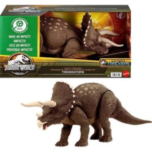 Jurassic World Dino Trackers Habitat Defender Triceratops (HPP88)