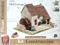 CUIT Ceramic Building Construction Kit, Casita Old Cottage 1 (1:87)(3521)