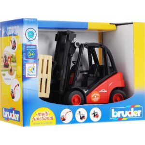 Bruder Ανυψωτικό Linde με 2 παλέτες (02511)