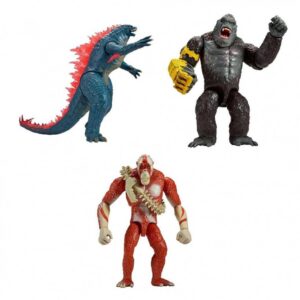 Monsterverse Godzilla X Kong: The New Empire Γίγας Φιγούρα Δράσης 28εκ. - 3 Σχέδια (MN300000)