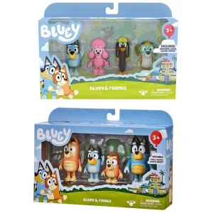 Bluey Φιγουρα 4Pack - 2 Σχέδια (BLY01000)