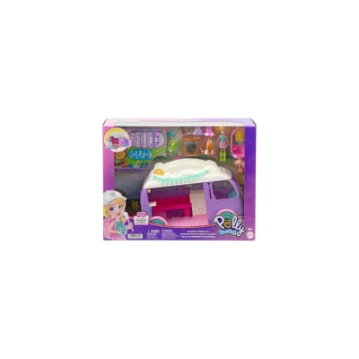 Mattel Polly Pocket Glamping Camper Van (JCC32)