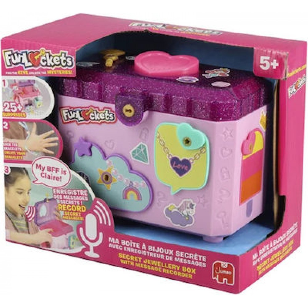 Funlockets Ηλεκτρονική μυστική κοσμηματοθήκη - KD Kids (S24200)
