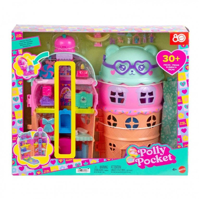 POLLY POCKET MINI ΣΕΤ ΠΑΙΧΝΙΔΙΟΥ - ΣΠΙΤΑΚΙ ΠΑΓΩΤΟ (JFT91)