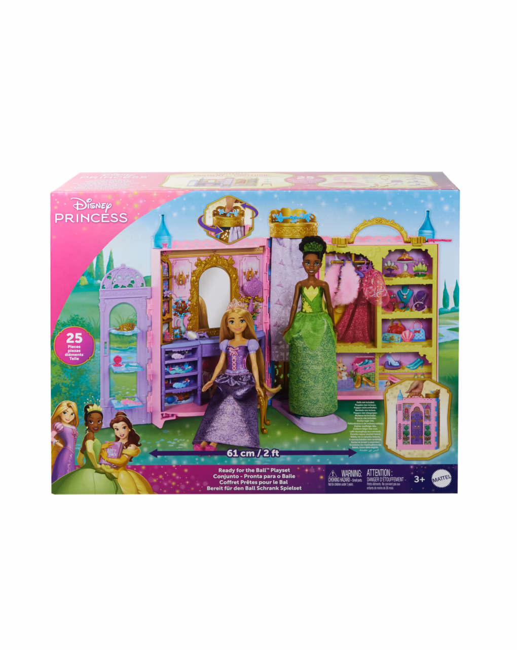 Mattel disney princess πριγκιπικό δωμάτιο ομορφιάς (HXC20)