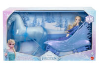 Mattel Disney Frozen II Elsa Fashion Doll with Nokk Adventure Carriage (JBG56)