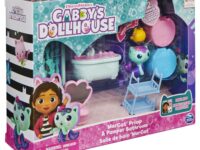 Spin Master Gabbys Dollhouse: MerCat Primp Pamper Bathroom Deluxe Room Set (6062036)