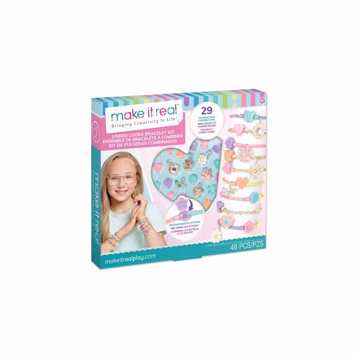 Make It Real Make it Real - Jewerly | Linked Looks Bracelet kit (1735)