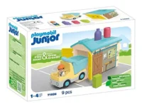Playmobil Junior Φορτηγό Με Γκαράζ - (71686)