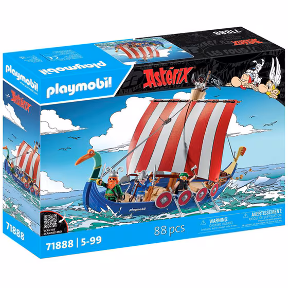 PLAYMOBIL® Asterix Το Πλοίο Των Πειρατών (71888)