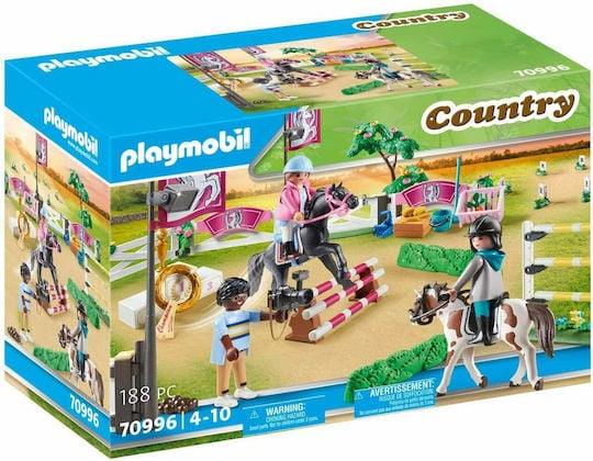 Playmobil Country Ιππικοί Αγώνες για 4-10 ετών (70996)