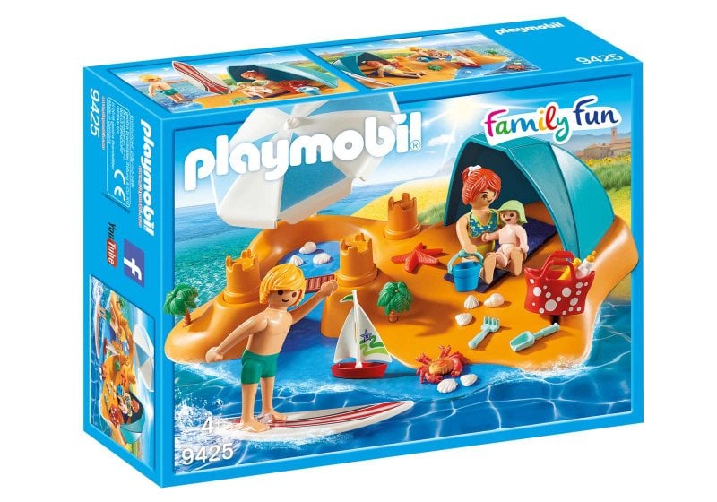 PLAYMOBIL ΟΙΚΟΓΕΝΕΙΑΚΗ ΔΙΑΣΚΕΔΑΣΗ ΣΤΗΝ ΠΑΡΑΛΙΑ (9425)