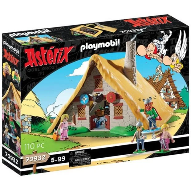 Playmobil Asterix : Η Καλύβα Του Αρχηγού Μαζεστίξ (70932)