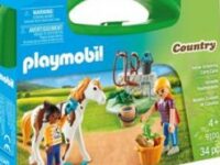 Playmobil Βαλιτσάκι Φροντίζοντας Τα Άλογα (9100)