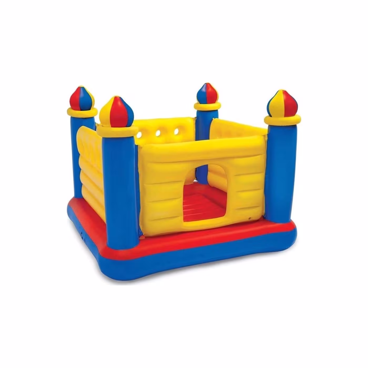 INTEX Intex Jump-O-Lene Castle Bouncer Φουσκωτό Βασιλικό Κάστρο Με Τραμπολίνο -175X175x135cm (48259)