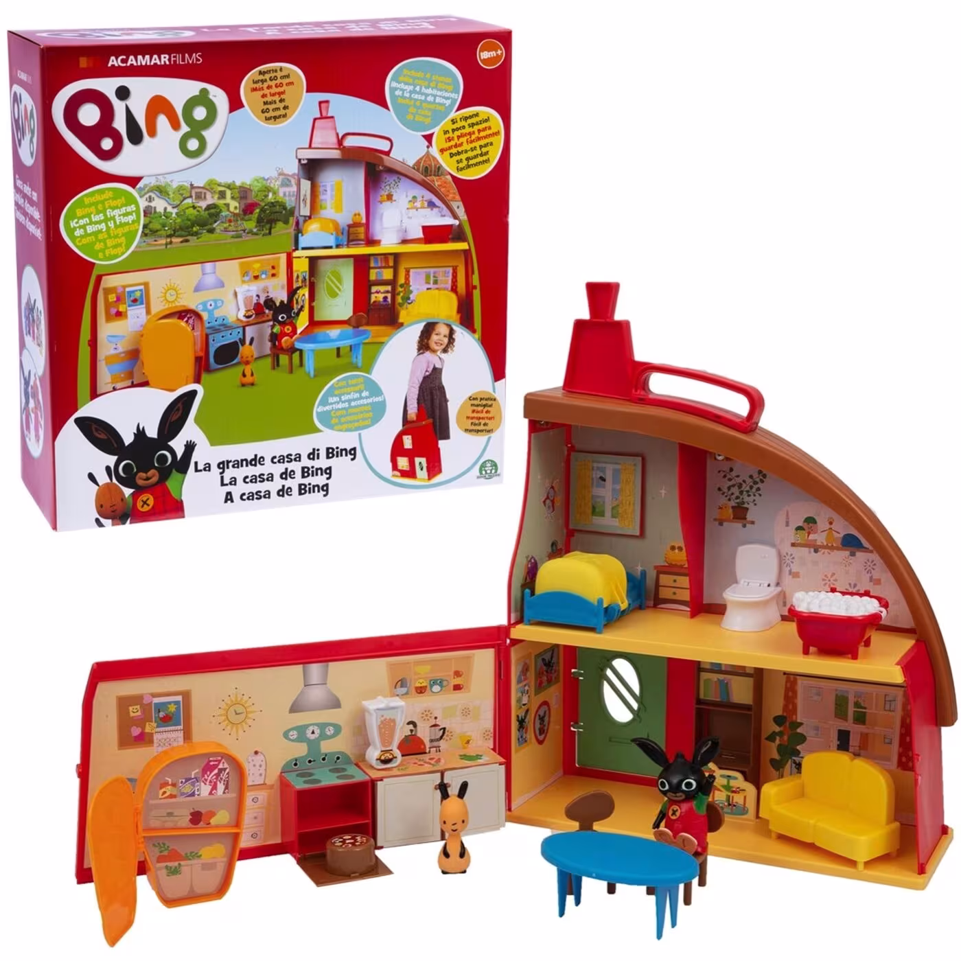 Giochi Preziosi Bing σετ to Σπίτι του Bing and 2 φιγούρες (BNG36100)